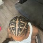 Designer Cornrows/stitch braids