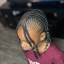 Kid's Large Regular BoxBraids W/ Hair Included (Color 1B,27&30)