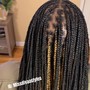 Full head loc retouch—(soft locs/ faux locs only!)