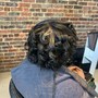 Deep Conditioning Treatment, Silk Press, Women's Trim