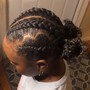 Kid's Braids (Ages 5-11) without Extension