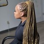 Small Knotless Braids - Butt Length