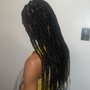 Individual single braids