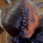 6 Feed in Braids