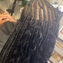 Smedium Knotless Braids