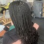 Knotless braids