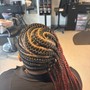 Medium stitch braids