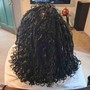 Perm rod set on locs or style