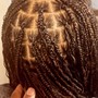 Island Twist with curls