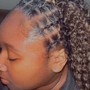 Small Knotless Braids