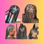 Small Knotless braids $200 ($20 deposit)