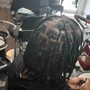 Natural Twists (2 Strands) shoulder length