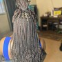 Soft loc braid down