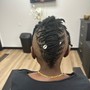 Individual Faux Locs-Crown Area