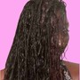 French Curl Box Braids.  Small