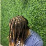 Locs retwist 4- 7 months