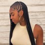 Boho knotless Braids