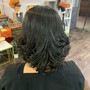 BIG CHOP Haircut on long hair