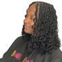 Ex-Full Medium Bohemain/Goddess knotless Braids