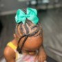 Kid's Braided ponytail 12 and under