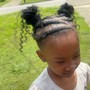 Kid's Braid Ponytail