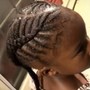 Kid's Braid Ponytail