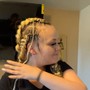 4 Goddess/ Butterfly Braids