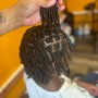 Kid's(12& under) Loc Retwist(long)