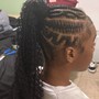 Mens single braid or twist style