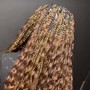 Small Knotless Box Braids (Butt Length)