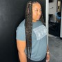 Jumbo Knotless Braids Butt Length