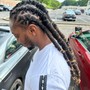 Two strand twist, Starter Locs with wash