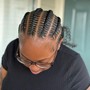 Box Braids + Feed In Braids