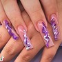 Acrylic Xxxl Nail Set (11- whole tip)