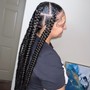 Regular size box braids