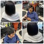 Quick Weave Bob with Human Natural Color hair