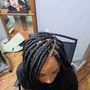 Cornrows/Kinky Twist Combo