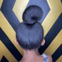 Ponytails/Buns (No Hair Added, No Braids)