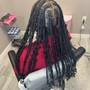 Large Knotless Braids