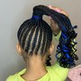 Kid's scalp Braids