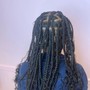 Medium Knotless Braids