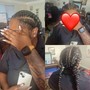 Feed in braids