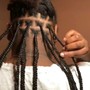 Boho knotless Braids