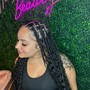 Smedium Knotless Braids