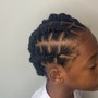 Individual Natural Hair Braids