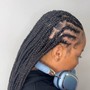 Medium Knotless Braids