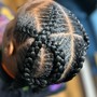 Butterfly Parts w/Knotless Braids