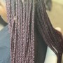 Large boho Knotless Box Braids