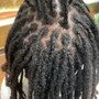 Two Strand Twists (Ear Length)