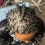 INDIVIDUAL PLAITS (HALF HEAD)